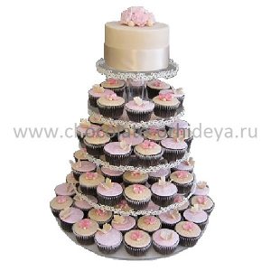 Butterfly-Flower-Wedding-Cupcake-Tower